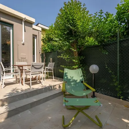 Trilocale A Pochi Passi Dal Mare Con Giardino Con Wifi Апартаменты *